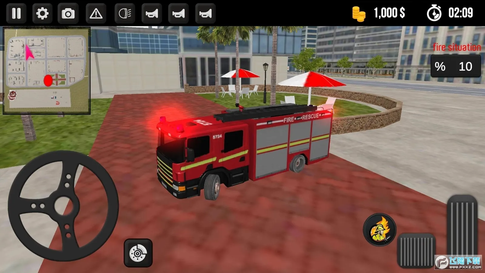 消防车模拟器最新手机版 消防车模拟器最新手机版