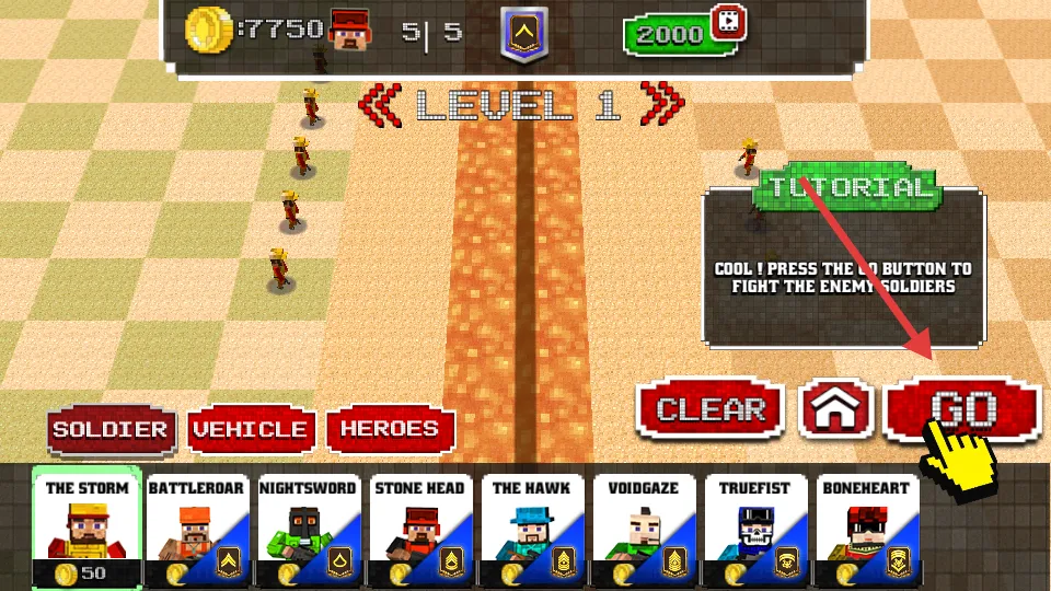 像素军队大作战 像素军队大作战