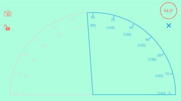 尺子量角器 尺子量角器