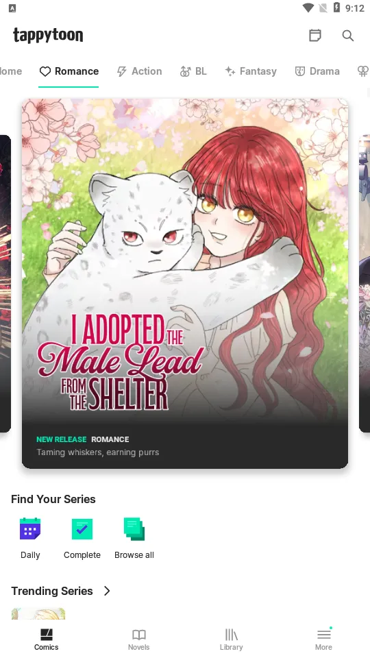 tappytoon�ٷ���Ѱ�װv3.51.1 ��Ѱ��ͼ