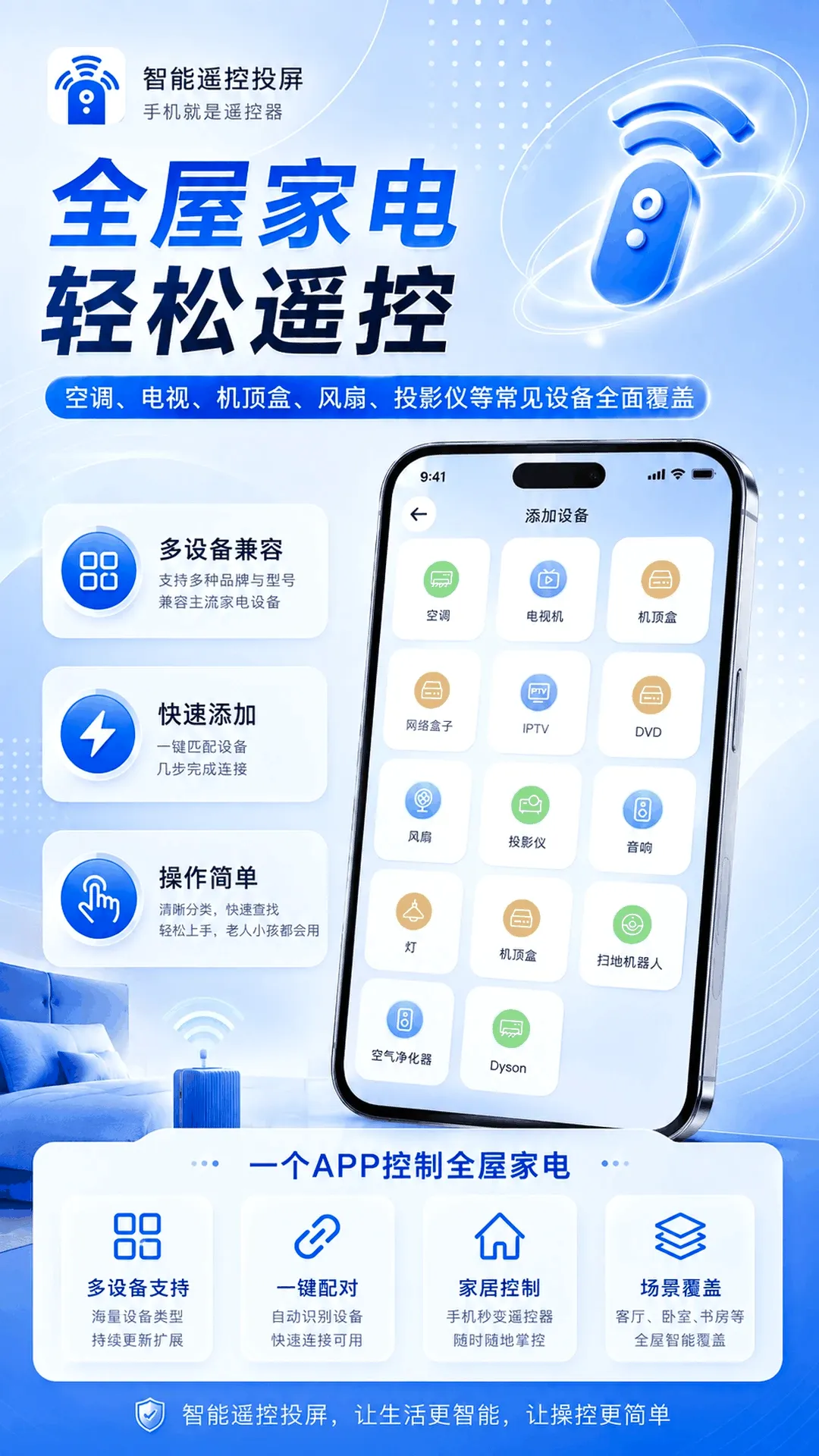 ����+�յ�ң����v3.0.0.300 ��׿���ͼ