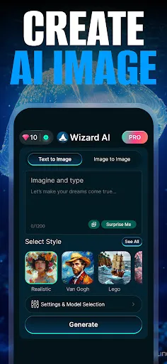 Wizard AI2026�ٷ����°汾v1.0.9 �ֻ����ͼ