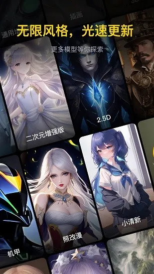 无界ai绘画融合模型(AI绘画平台) 无界ai绘画融合模型(AI绘画平台)