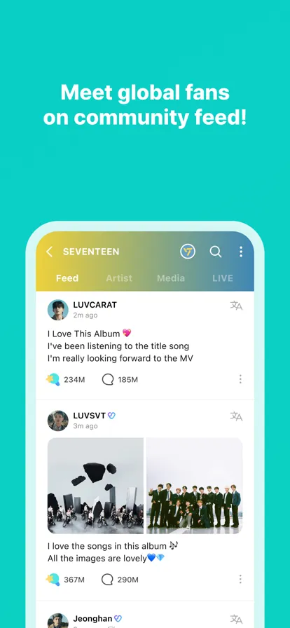 Weverse(����׷��ƽ̨)v3.12.0 �ֻ����ͼ