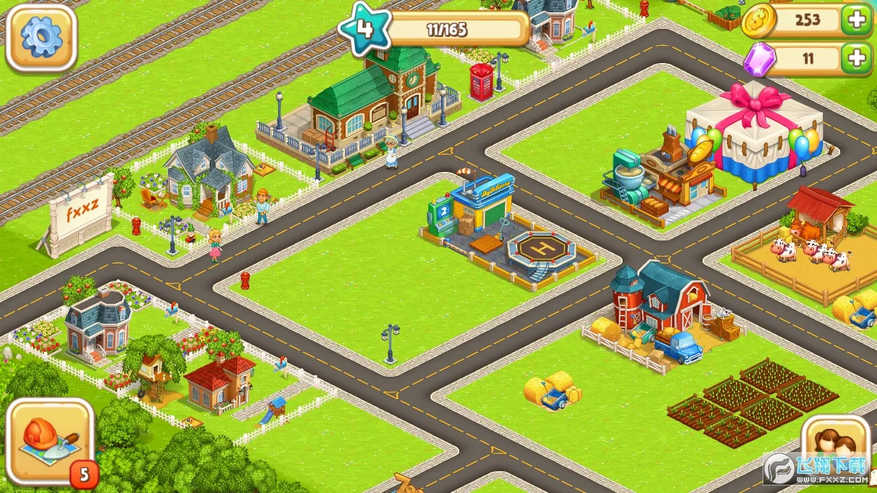 Cartoon City 2(城市建造模拟游戏) Cartoon City 2(城市建造模拟游戏)