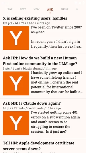 Hacki(HackerNews�ͻ���)v3.0.0 ��׿���ͼ