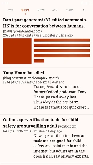 Hacki(HackerNews�ͻ���)v3.0.0 ��׿���ͼ