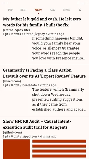 Hacki(HackerNews�ͻ���)v3.0.0 ��׿���ͼ