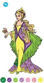 Cute girl coloring books2026���°汾v1.2.1 ��׿���ͼ