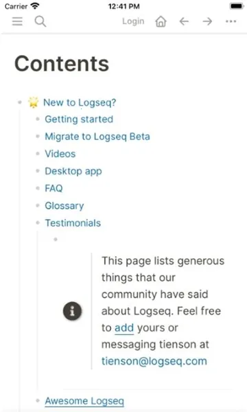 Logseq��׿���ֻ���v1.0 ��Ѱ��ͼ